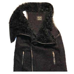 Faux fur vest by Love Tree
